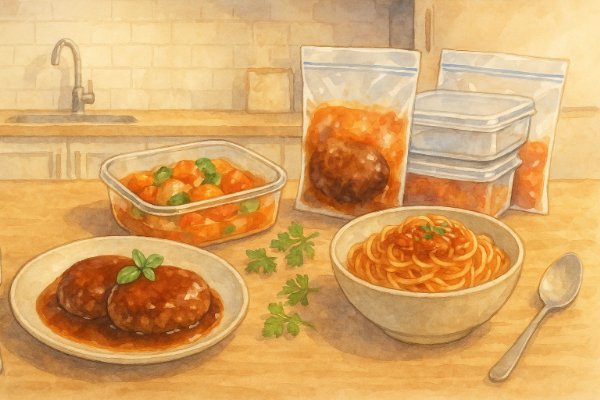 ②洋風レシピで食卓に変化を