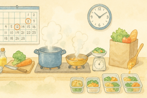 いつ・どれぐらい作る?作り置きの準備タイミング